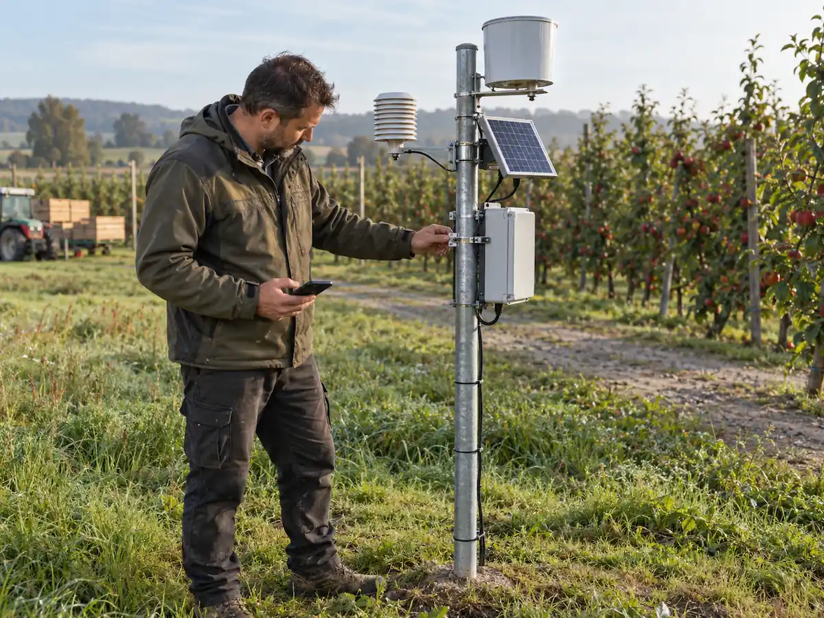 How to protect a weather station from theft: GPS and alerts