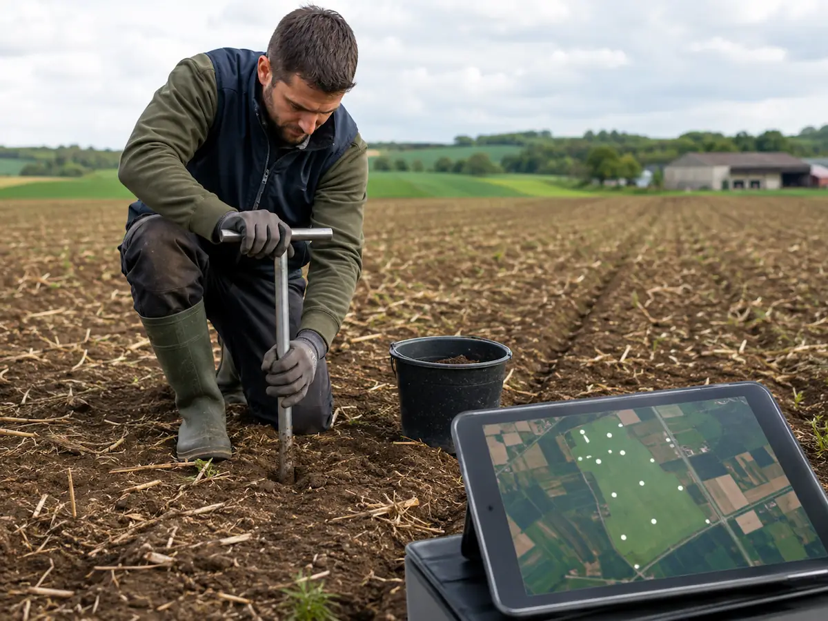Soil sampling in Poland: standards and field rules