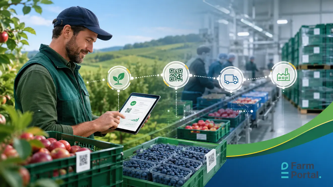 Przetwórstwo rolne, traceability i cyfrowy łańcuch wartości FarmPortal