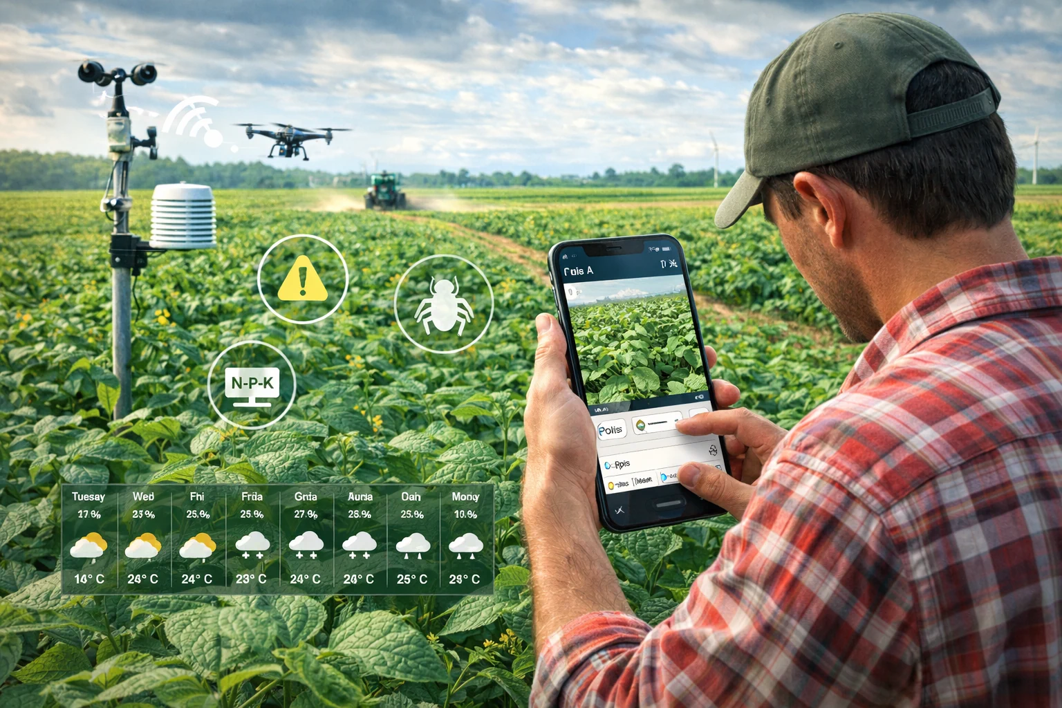 Obserwacje polowe - jaką pełnią rolę w nowoczesnym rolnictwie