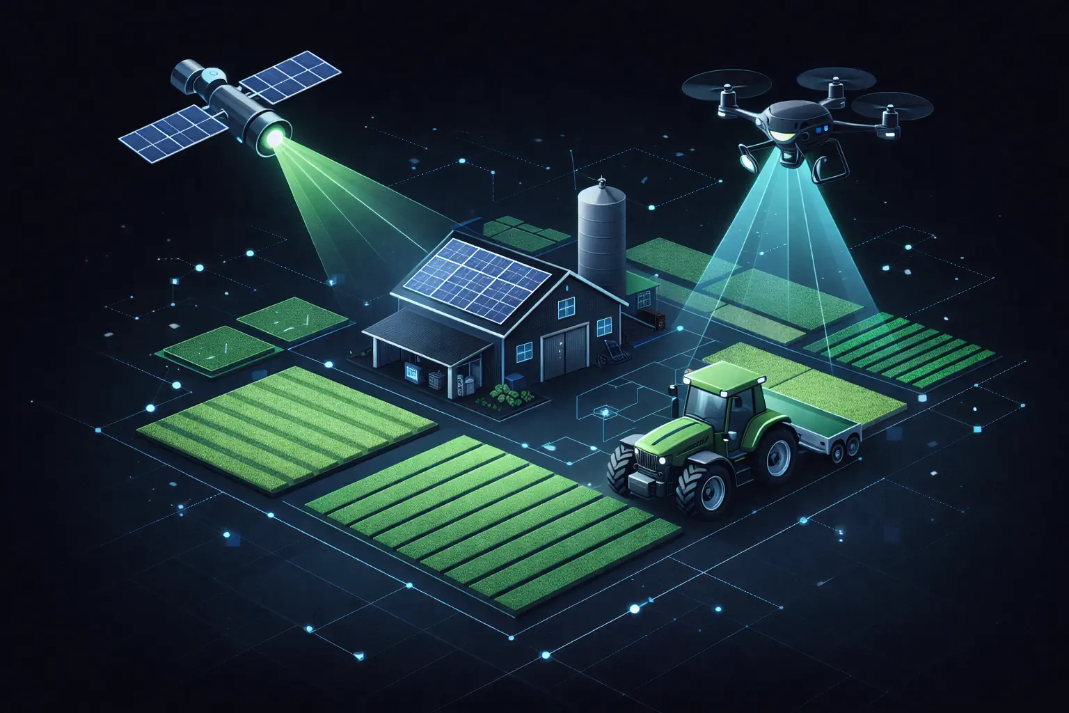 Smart farming w polskim gospodarstwie 2026: definicja, porównanie z rolnictwem 4.0/5.0 i praktyczne wdrożenie z FarmPortal