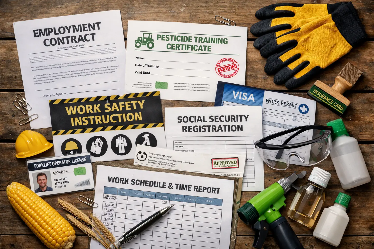 Zatrudnienie pracownika w gospodarstwie rolnym – obowiązki, przepisy, kwalifikacje i kary