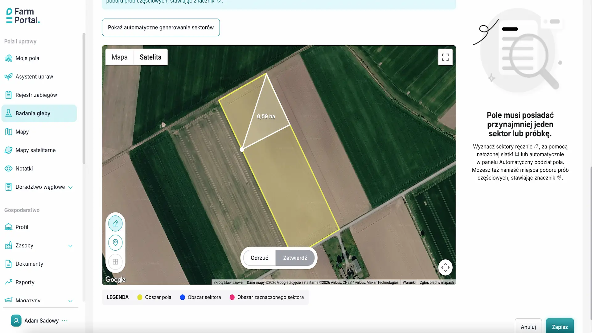 FarmPortal 7.10.2026 – brygady, czas pracy i mapy pól