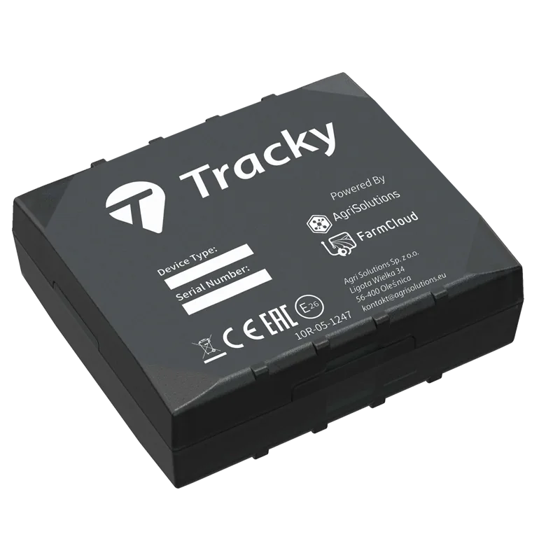 Monitoring GPS maszyn rolniczych – FarmPortal i Tracky