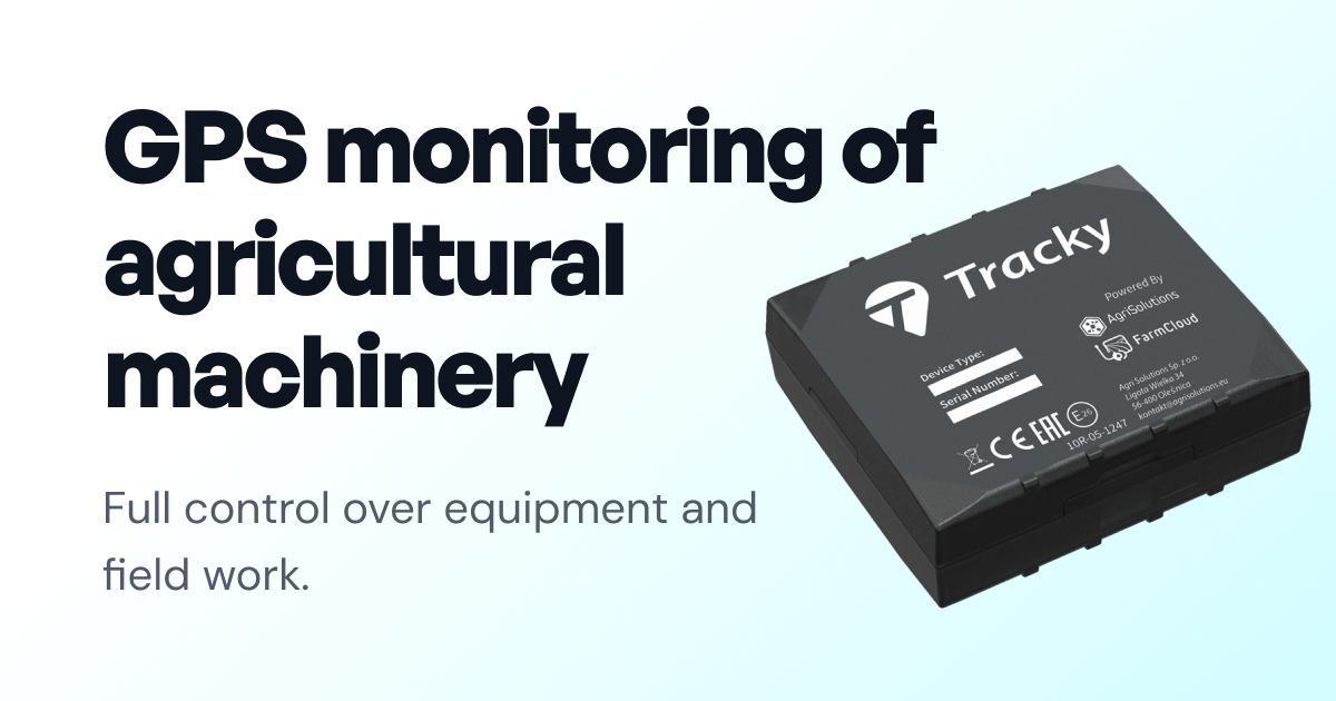 GPS Monitoring of Agricultural Machinery - FarmPortal